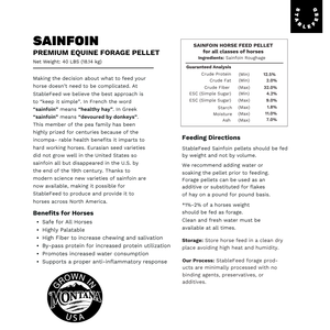 Sainfoin Forage Pellet