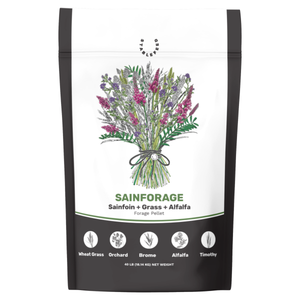 Sainfoin + Grass + Alfalfa Pellet Sample